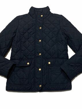 J. Crew Women’s Quilted Navy jacket